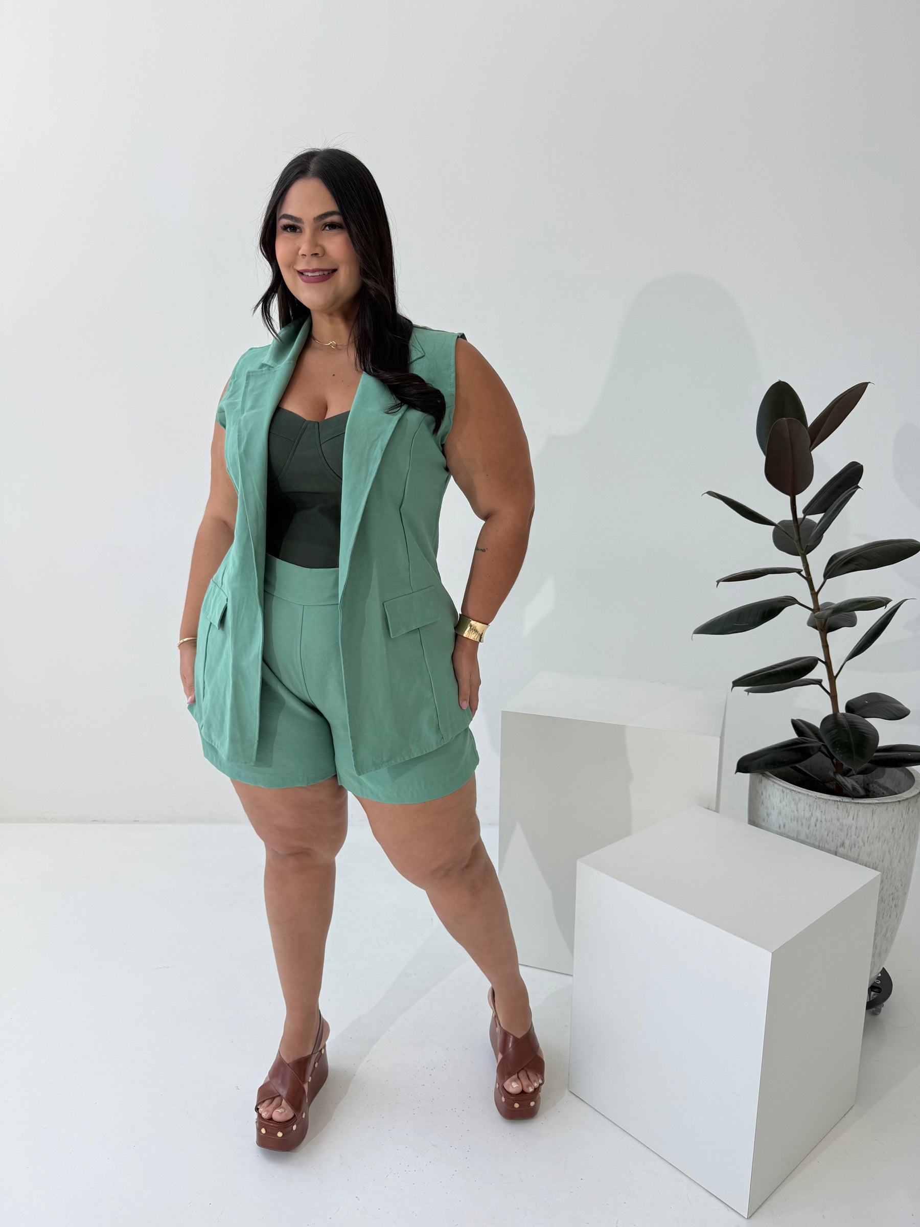 Conjunto Verde – Conforto, Estilo e Sofisticação em Cada Detalhe