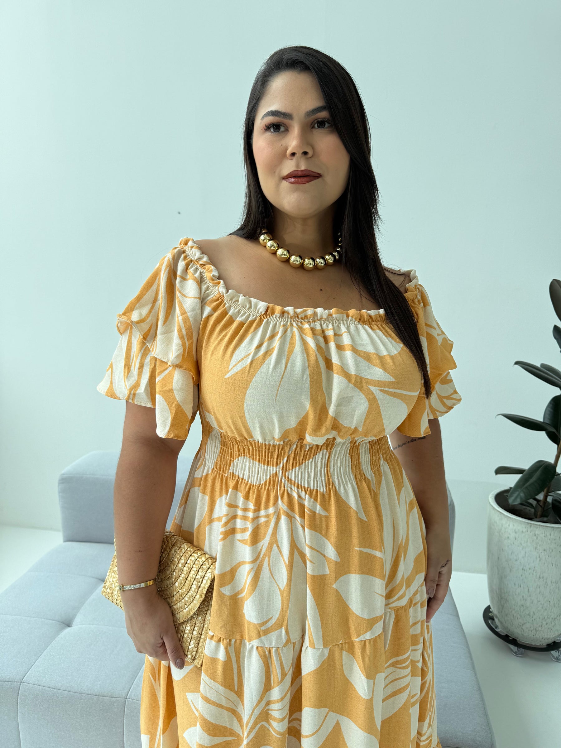 Vestido Estampado Lola – Leveza, Conforto e Estilo em Cada Detalhe