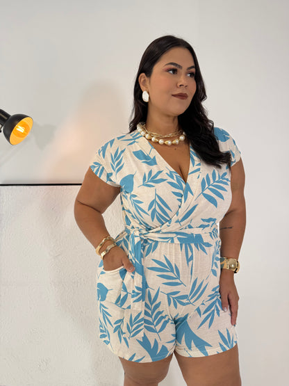 Macaquinho de Malha com Amarração Nati - O Equilíbrio Perfeito entre Conforto e Estilo