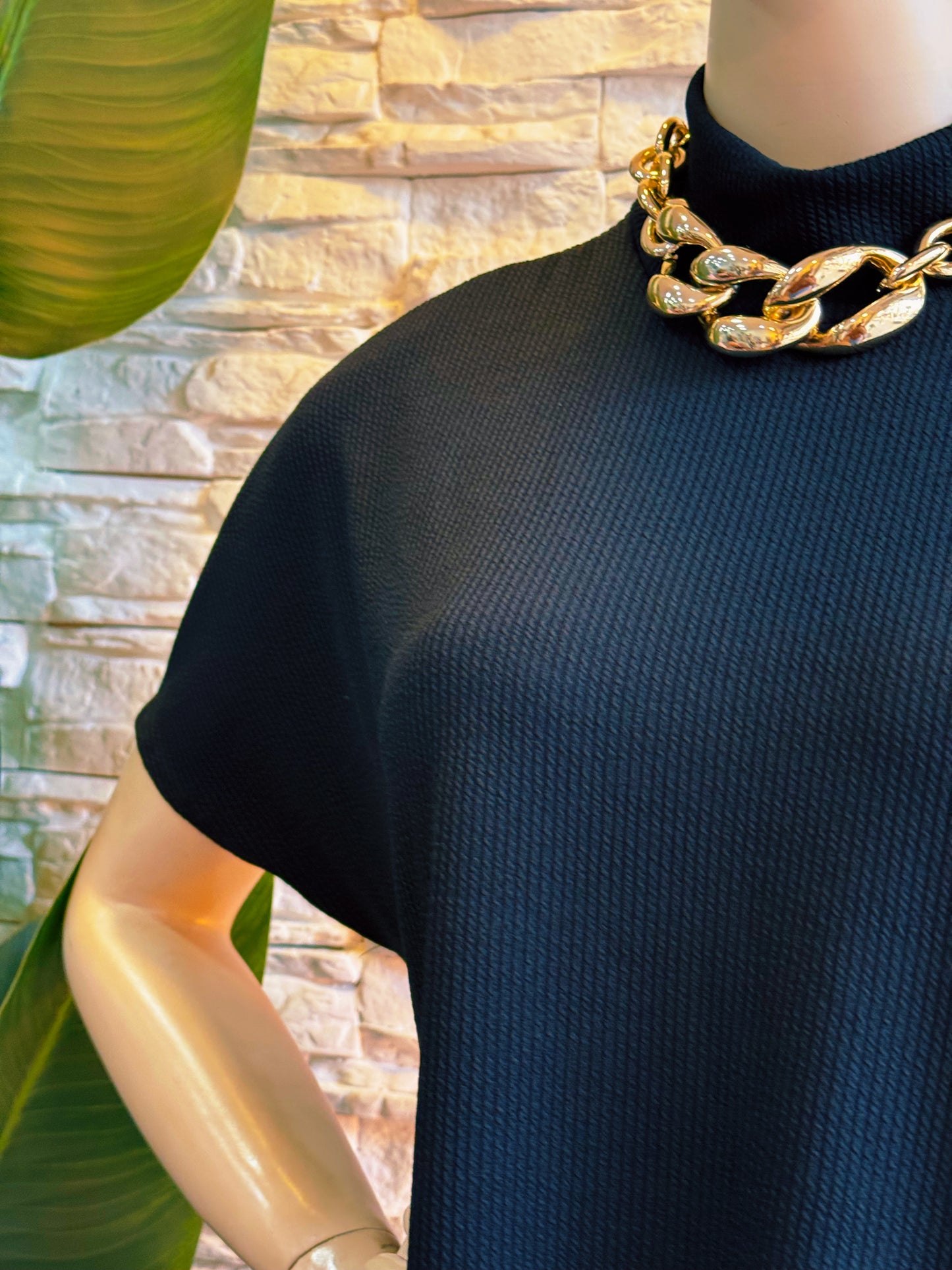 Conjunto Feminino em Malha Creponada
